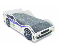 Кровать машина Полиция с подъемным механизмом